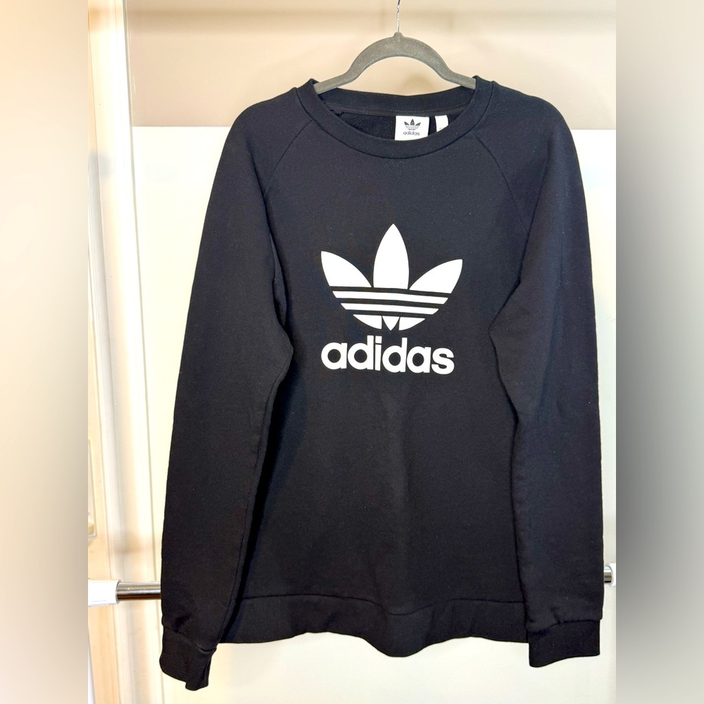 Adidas Charcoal Crewneck Sweatshirt